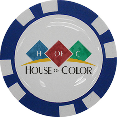 Poker Chip Ball Markers
